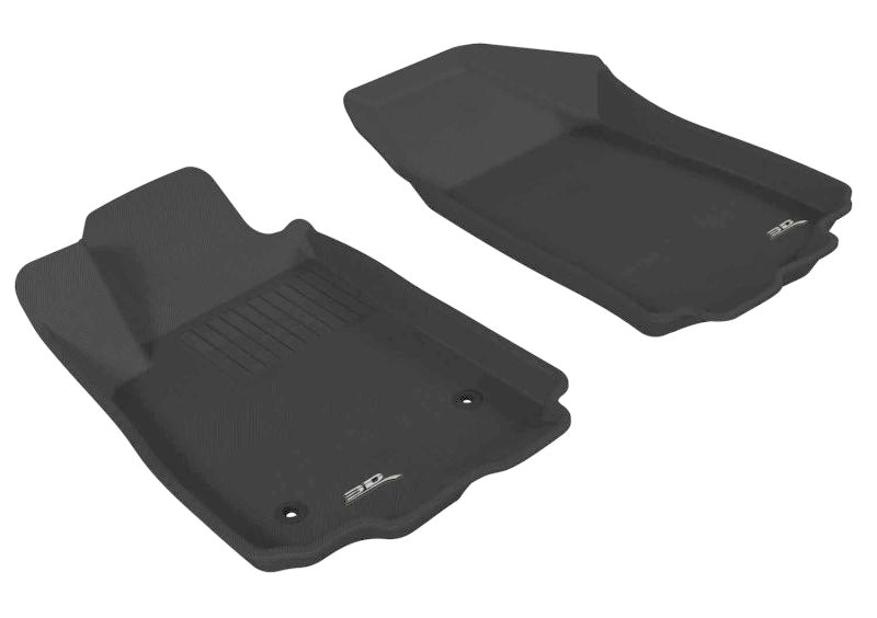 3D MAXpider 2012-2020 Chevrolet Sonic Kagu 1st Row Floormat - Black - ACEL1CH02911509