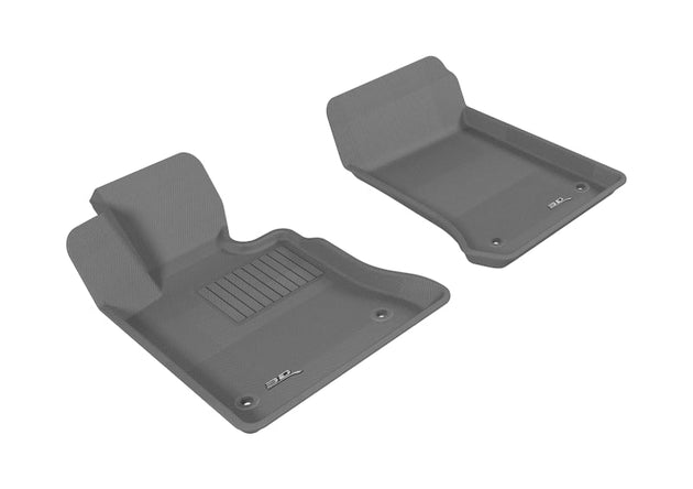 3D MAXpider 2013-2015 Mercedes-Benz GLK-Class X204 Kagu 1st Row Floormat - Gray - ACEL1MB06511501