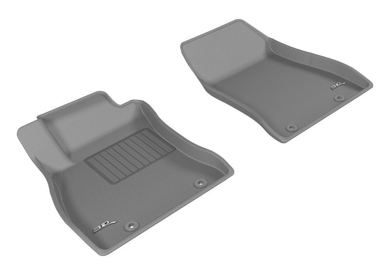 3D MAXpider 2013-2019 Nissan Sentra Kagu 1st Row Floormat - Gray - ACEL1NS07611501