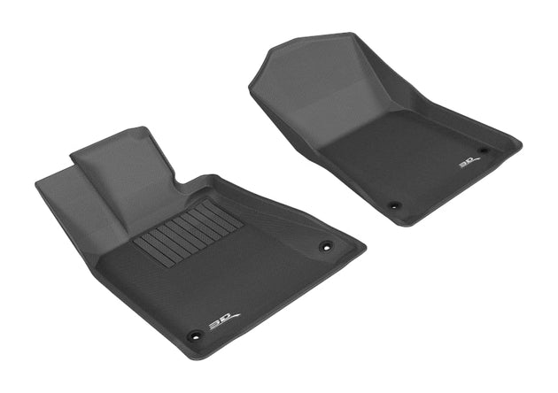 3D MAXpider 2013-2020 Lexus GS/GS Hybrid Kagu 1st Row Floormat - Black - ACEL1LX02511509