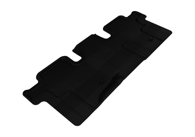 3D MAXpider 2013-2020 Nissan/Infiniti Pathfinder/QX60/JX Kagu 2nd Row Floormats - Black - ACEL1NS05821509