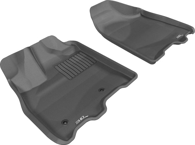 3D MAXpider 2013-2020 Toyota Sienna Kagu 1st Row Floormat - Black - ACEL1TY13111509