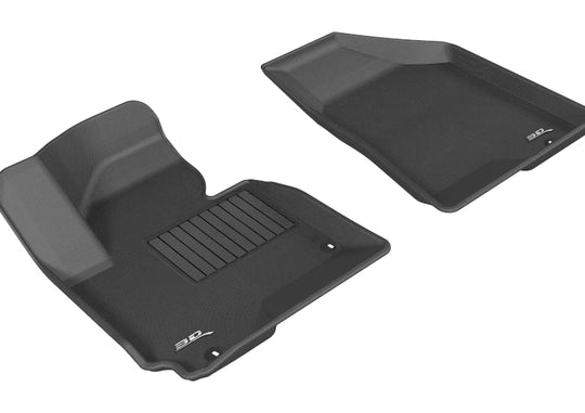 3D MAXpider 2014-2016 Kia/Hyundai Sportage/Tucson Kagu 1st Row Floormat - Black - ACEL1KA02611509