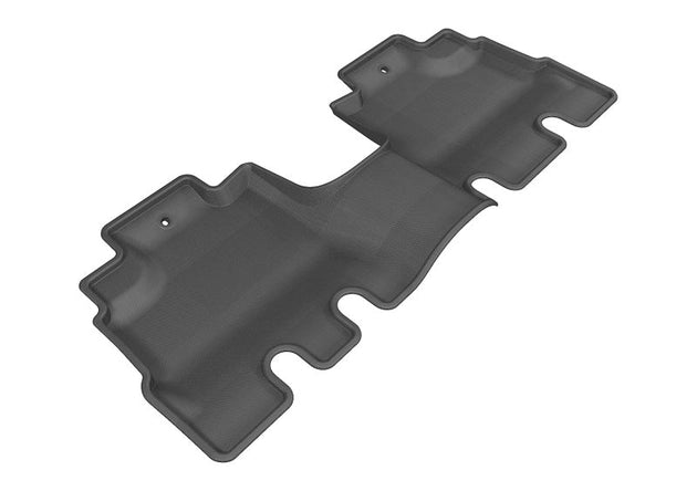 3D MAXpider 2014-2018 Jeep Wrangler JK Unlimited Kagu 2nd Row Floormats - Black - ACEL1JP01121509