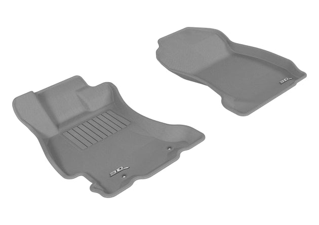 3D MAXpider 2014-2018 Subaru Forester Kagu 1st Row Floormat - Gray - ACEL1SB00911501