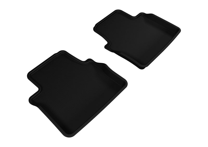 3D MAXpider 2014-2019 Cadillac CTS Kagu 2nd Row Floormats - Black - ACEL1CD01021509