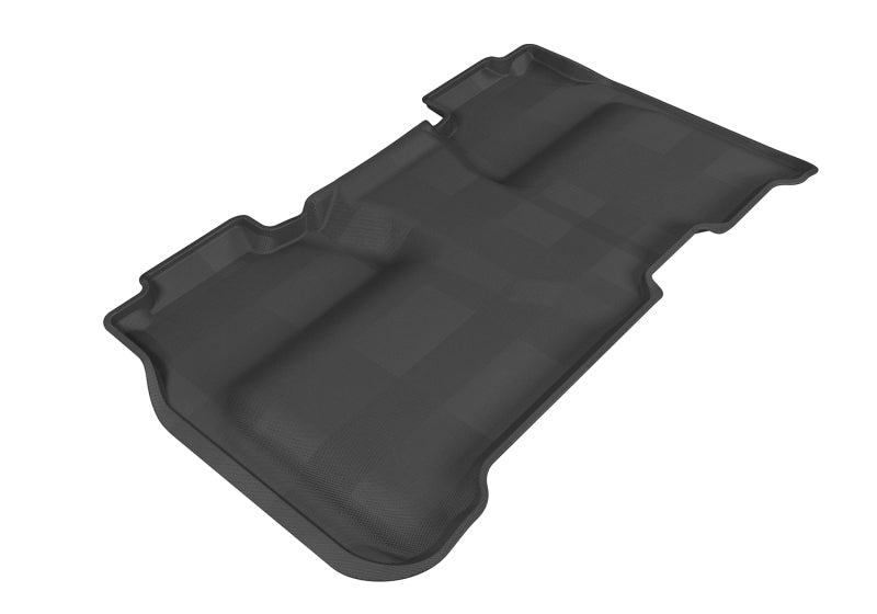 3D MAXpider 2014-2019 Chevrolet Silverado Crew Cab Kagu 2nd Row Floormats - Gray - ACEL1CH04021501