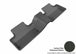 3D MAXpider 2014-2019 Land Rover Range Rover Evoque Kagu 2nd Row Floormats - Black - ACEL1LR01821509
