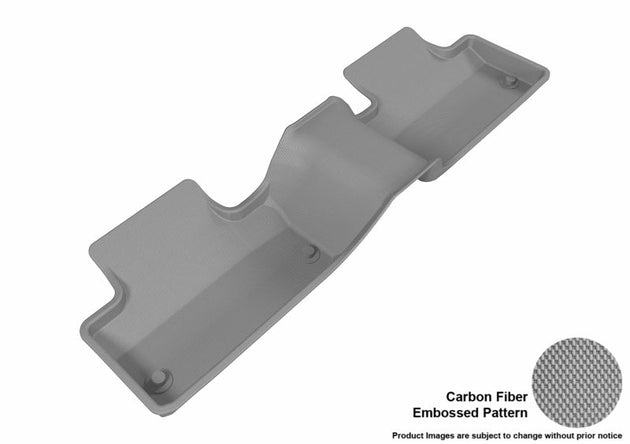 3D MAXpider 2014-2019 Land Rover Range Rover Evoque Kagu 2nd Row Floormats - Gray - ACEL1LR01821501