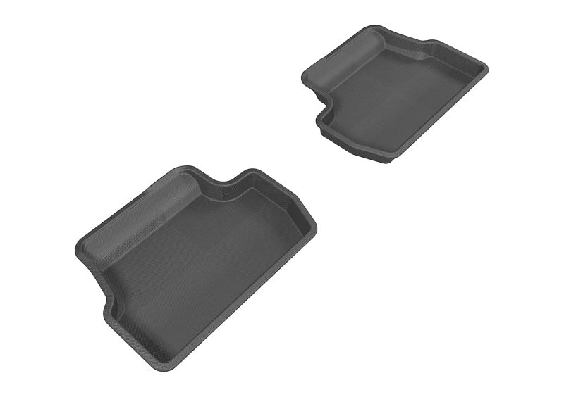 3D MAXpider 2014-2019 Mini Hardtop 2-Door Kagu 2nd Row Floormats - Black - ACEL1MN01021509