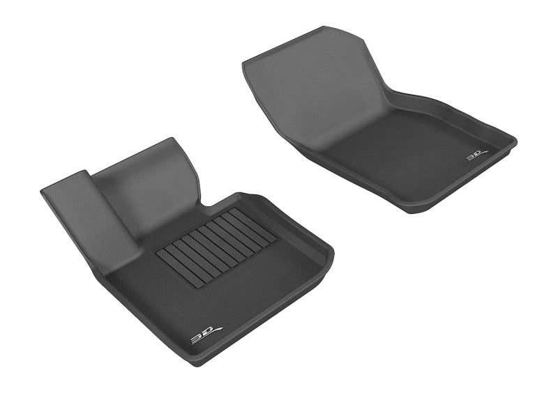 3D MAXpider 2014-2019 Mini Hardtop 2-Door/Convertible Kagu 1st Row Floormat - Black - ACEL1MN01011509