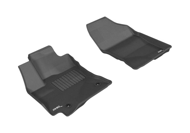 3D MAXpider 2014-2019 Toyota Corolla Kagu 1st Row Floormat - Black - ACEL1TY13711509