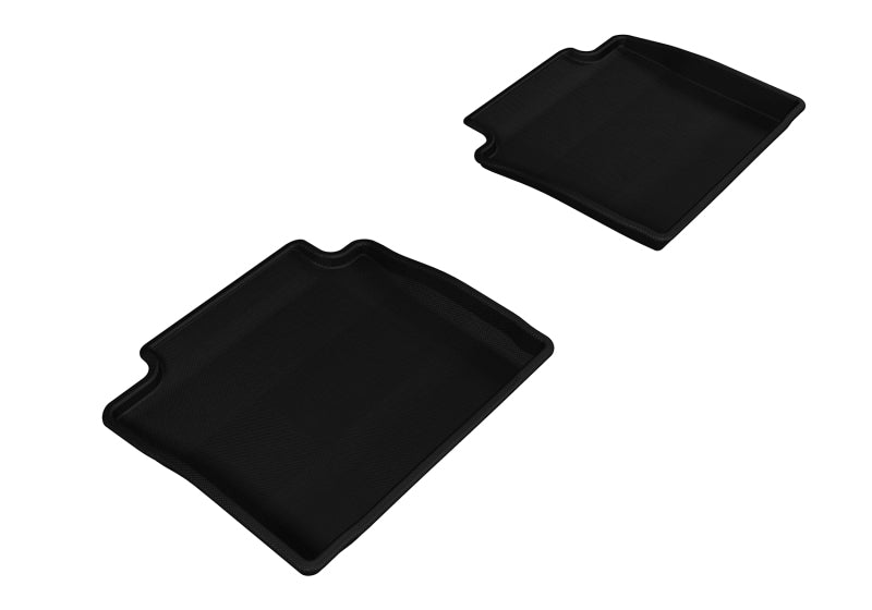 3D MAXpider 2014-2020 Chevrolet Impala Kagu 2nd Row Floormats - Black - ACEL1CH04221509