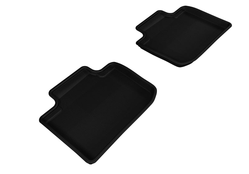 3D MAXpider 2014-2020 Lexus IS Kagu 2nd Row Floormats - Black - ACEL1LX03421509