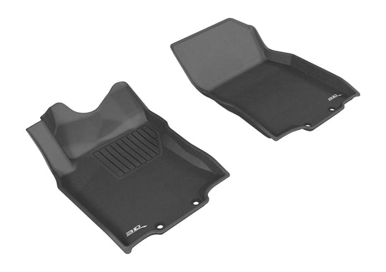 3D MAXpider 2014-2020 Nissan Rogue/Rogue Sport Kagu 1st Row Floormat - Black - ACEL1NS06811509