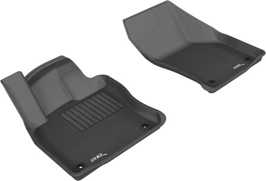 3D MAXpider 2015-2018 Volkswagen Golf Kagu 1st Row Floormat - Black - ACEL1VW05011509