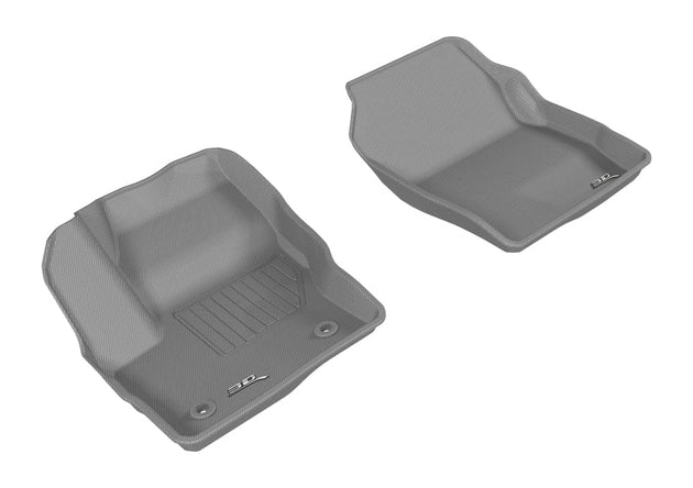 3D MAXpider 2015-2019 Ford Escape Kagu 1st Row Floormat - Gray - ACEL1FR10611501