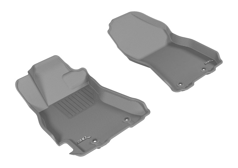 3D MAXpider 2015-2019 Subaru Legacy/Outback Kagu 1st Row Floormat - Gray - ACEL1SB01311501