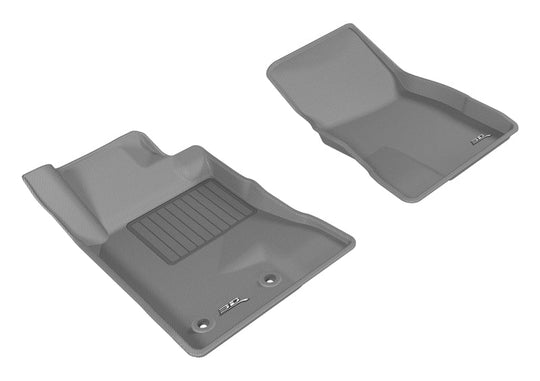 3D MAXpider 2015-2020 Ford Mustang Kagu 1st Row Floormat - Gray - ACEL1FR08511501