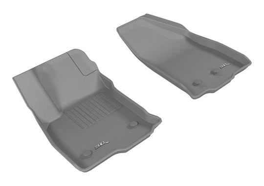 3D MAXpider 2016-2019 Chevrolet Volt Kagu 1st Row Floormat - Gray - ACEL1CH07911501