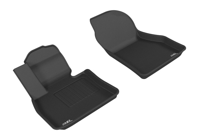 3D MAXpider 2016-2020 BMW X1/X2 F48/F39 Kagu 1st Row Floormat - Black - ACEL1BM07311509