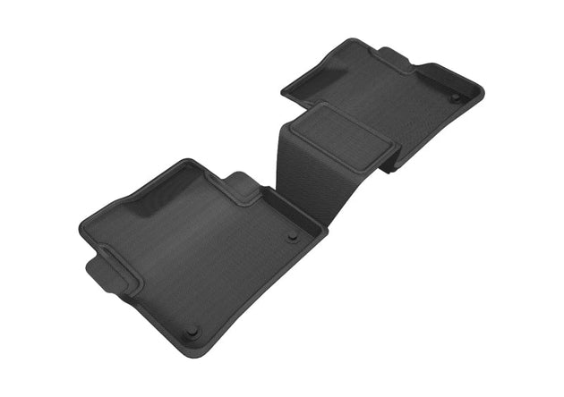 3D MAXpider 2016-2020 Cadillac CT6 Kagu 2nd Row Floormats - Black - ACEL1CD01721509