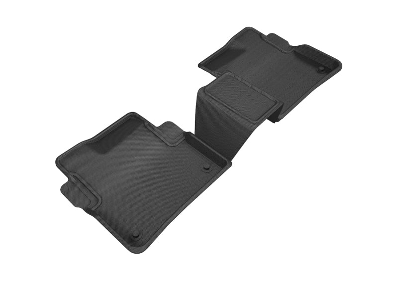 3D MAXpider 2016-2020 Cadillac CT6 Kagu 2nd Row Floormats - Black - ACEL1CD01721509