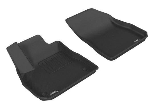 3D MAXpider 2016-2020 Chevrolet Malibu Kagu 1st Row Floormat - Black - ACEL1CH07711509