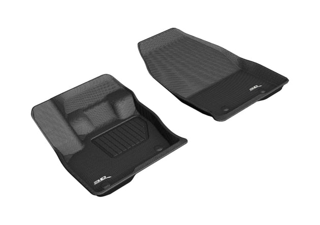 3D MAXpider 2016-2020 Lincoln Nautilus/Mkx Kagu 1st Row Floormat - Black - ACEL1LC00811509