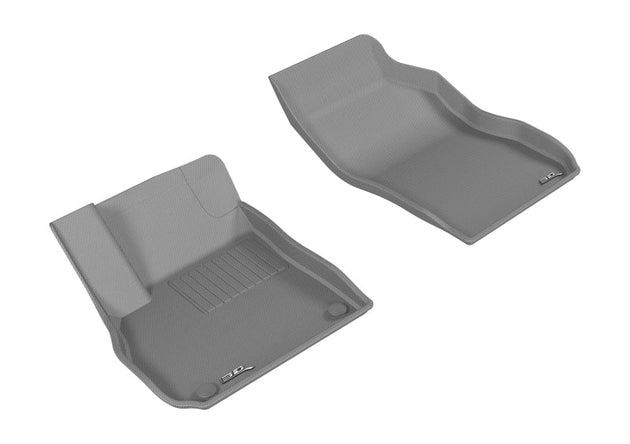 3D MAXpider 2017-2019 Buick Lacrosse Kagu 1st Row Floormat - Gray - ACEL1BC03311501