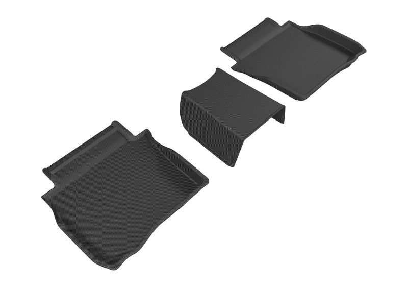 3D MAXpider 2017-2019 Buick Lacrosse Kagu 2nd Row Floormats - Black - ACEL1BC03321509