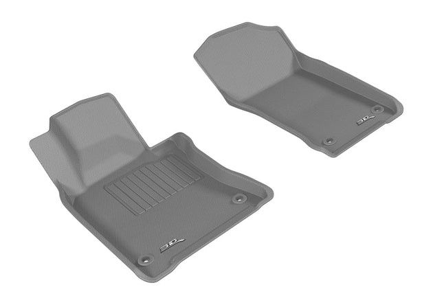 3D MAXpider 2017-2019 Infiniti Q60 Kagu 1st Row Floormat - Gray - ACEL1IN02711501