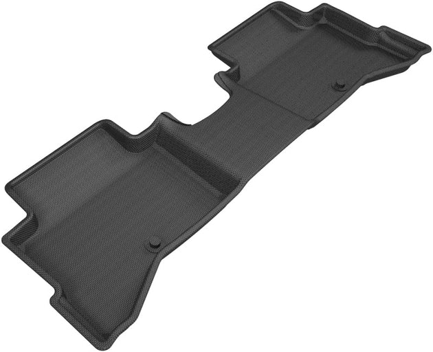 3D MAXpider 2017-2019 Kia Niro Kagu 2nd Row Floormats - Black - ACEL1KA04421509