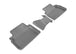 3D MAXpider 2017-2019 Subaru Impreza/Crosstrek Kagu 2nd Row Floormats - Gray - ACEL1SB02221501