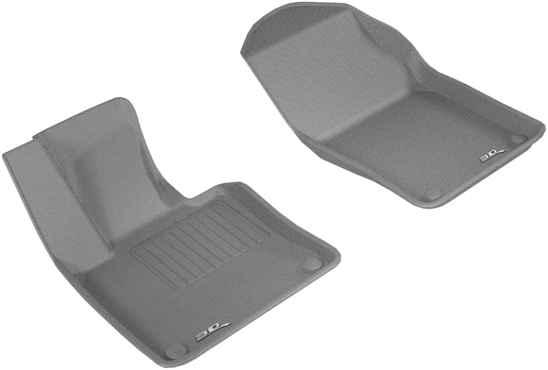 3D MAXpider 2017-2019 Volvo S90/V90 Kagu 1st Row Floormat - Gray - ACEL1VV02211501