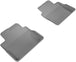 3D MAXpider 2017-2019 Volvo S90/V90 Kagu 2nd Row Floormats - Gray - ACEL1VV02221501