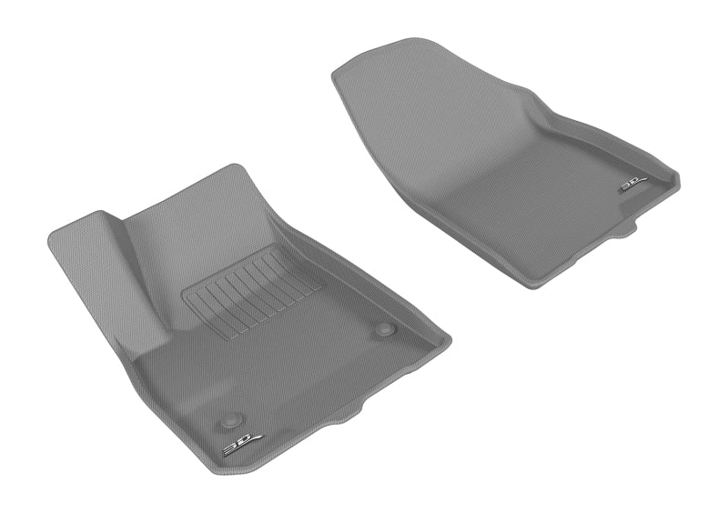 3D MAXpider 2017-2020 Cadillac XT5 Kagu 1st Row Floormat - Gray - ACEL1CD01611501