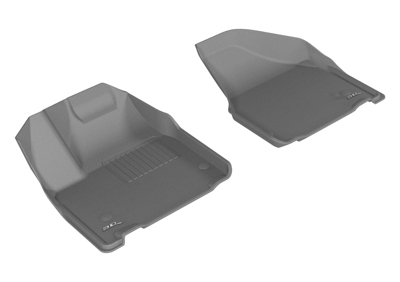 3D MAXpider 2017-2020 Chrysler Pacifica/Voyager Kagu 1st Row Floormat - Gray - ACEL1CY00511501