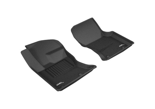 3D MAXpider 2017-2020 Jaguar/Land Rover F-Pace/Range Rover Velar Kagu 1st Row Floormat - Black - ACEL1JG01211509