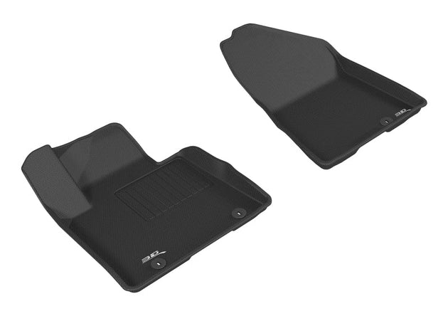 3D MAXpider 2017-2020 Kia Sportage Kagu 1st Row Floormat - Black - ACEL1KA04011509