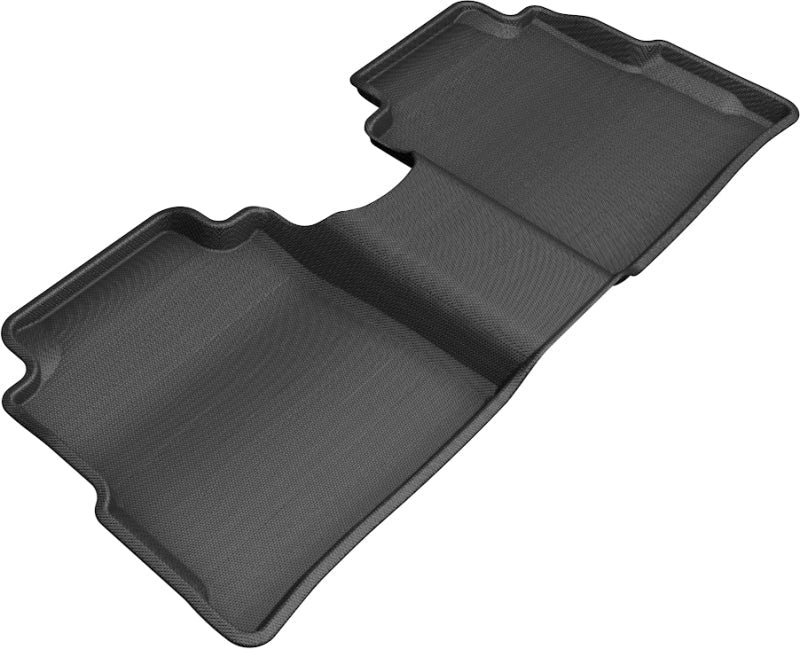 3D MAXpider 2018-2019 Nissan Kicks Kagu 2nd Row Floormats - Black - ACEL1NS11021509