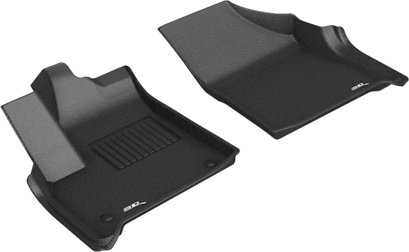 3D MAXpider 2018-2020 Buick Enclave Kagu 1st Row Floormat - Black - ACEL1BC04011509