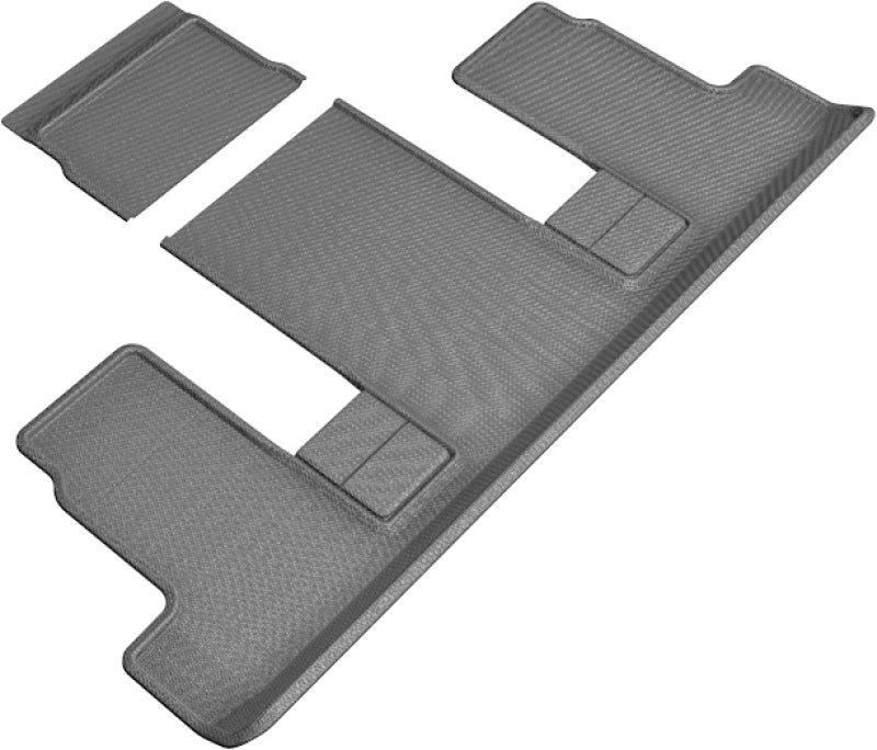 3D MAXpider 2018-2020 Chevrolet/Buick Traverse/Enclave Kagu 3rd Row Floormats - Gray - ACEL1CH08631501