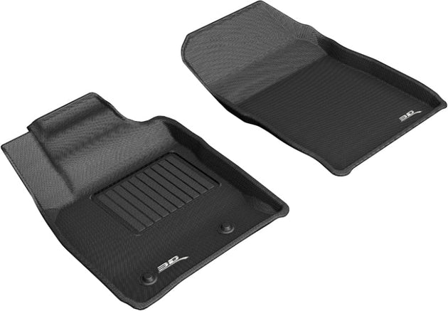 3D MAXpider 2018-2020 Ford Ecosport Kagu 1st Row Floormat - Black - ACEL1FR11511509