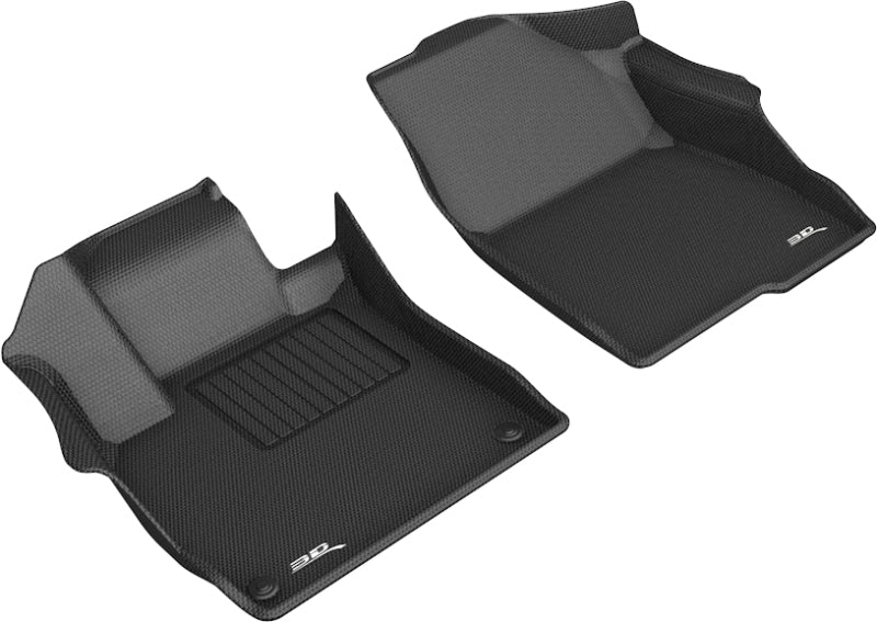 3D MAXpider 2018-2020 Honda Accord Kagu 1st Row Floormat - Black - ACEL1HD09811509