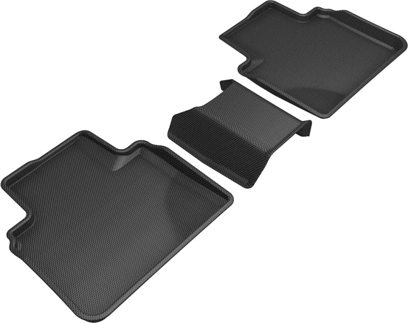 3D MAXpider 2018-2020 Honda Accord Kagu 2nd Row Floormats - Black - ACEL1HD09821509