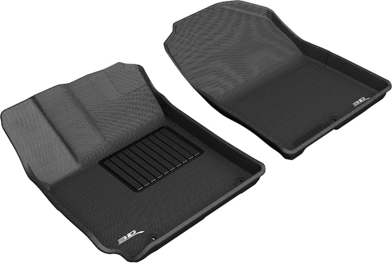 3D MAXpider 2018-2020 Hyundai Kona Kagu 1st Row Floormat - Black - ACEL1HY09211509