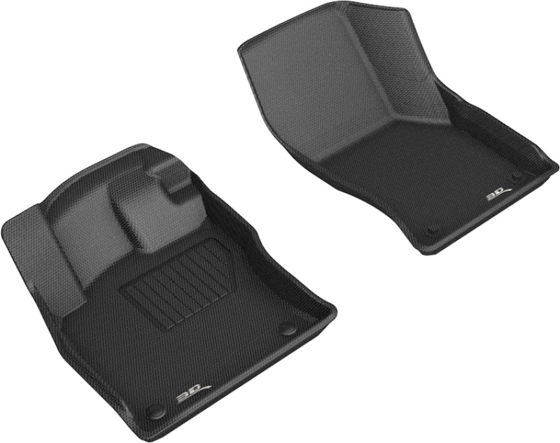 3D MAXpider 2019-2019 Volkswagen Jetta Kagu 1st Row Floormat - Black - ACEL1VW10111509