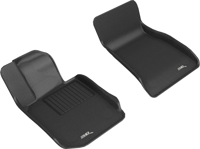 3D MAXpider 2019-2020 BMW 3 Series (G20) Kagu 1st Row Floormat - Black - ACEL1BM10311509