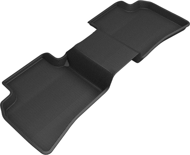 3D MAXpider 2019-2020 Cadillac Xt4 Kagu 2nd Row Floormats - Black - ACEL1CD02021509